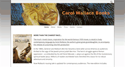 Desktop Screenshot of carolwallacebooks.com